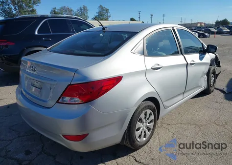 2016 Hyundai Accent Se z USA, uszkodzony, nr VIN KMHCT4AE1GU053570